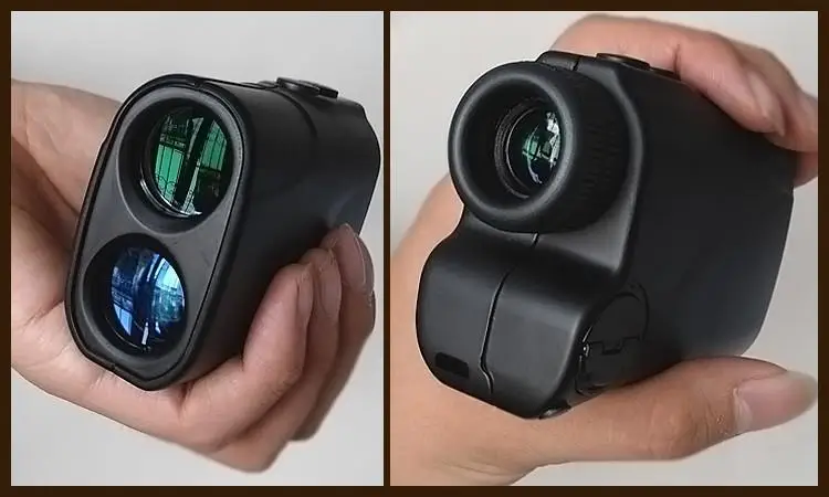 500M Monocular Telescope With Slope Pin seeking Function Golf Laser font b Rangefinder b font Laser