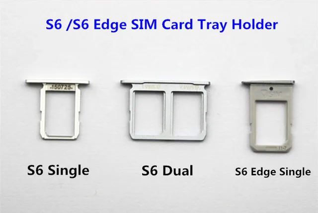 Special Price 1PC New Sim Card Tray For Samsung Galaxy S6 Edge G920 G925 Sim Card Holder Slot Replacement Part Dual/Single Black/Gold/Silver Special Price 1PC New Sim Card Tray For Samsung Galaxy S6 Edge G920 G925 Sim Card Holder Slot Replacement Part Dual/Single Black/Gold/Silver