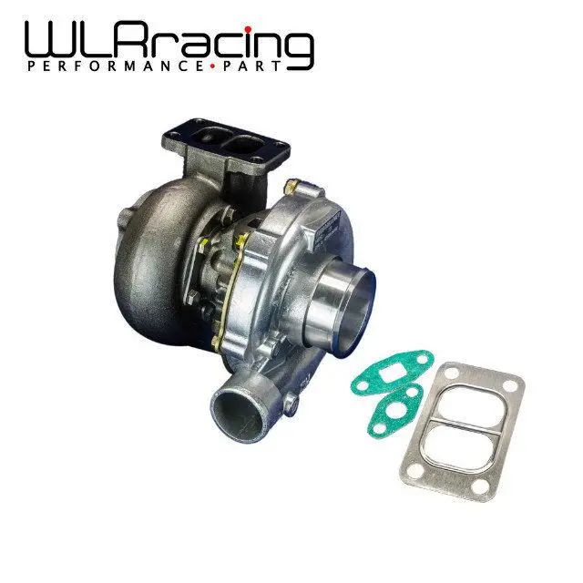 WLR RACING Универсальный турбо T3/T4 T3 KKK турбокомпрессор с 4 болтами. 50A/R 350HP + TURBO38|kkk