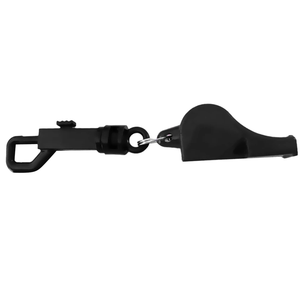 Safety Whistle with Snap Clip for Boating Kayaking Camping Hiking Hunting Scuba and Diving Emergency Survival Rescue Signaling