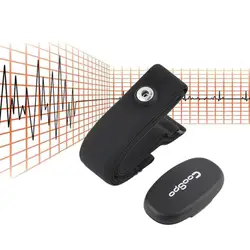 COOSPO Bluetooth 4,0 Беспроводной Transmisson данных монитор сердечного ритма Фитнес Спорт трекер для iPhone 4S 5 Endomondo