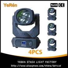 4 шт.) Светодиодный луч с движущейся головкой DJ светильник ing 4 шт. 25 Вт белый светодиодный светильник DMX9/15 каналов Светодиодный светильник с эффектом диско-светильник