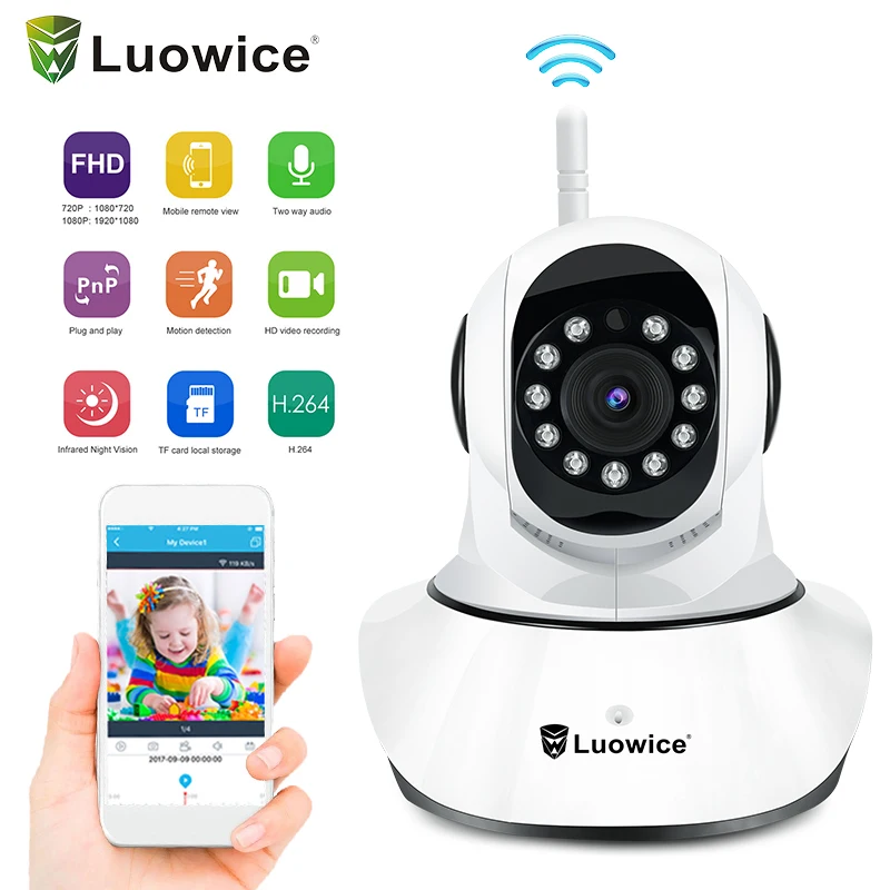 Новая IP Камера WI FI full HD 1080 P Камеры Скрытого видеонаблюдения беспроводная