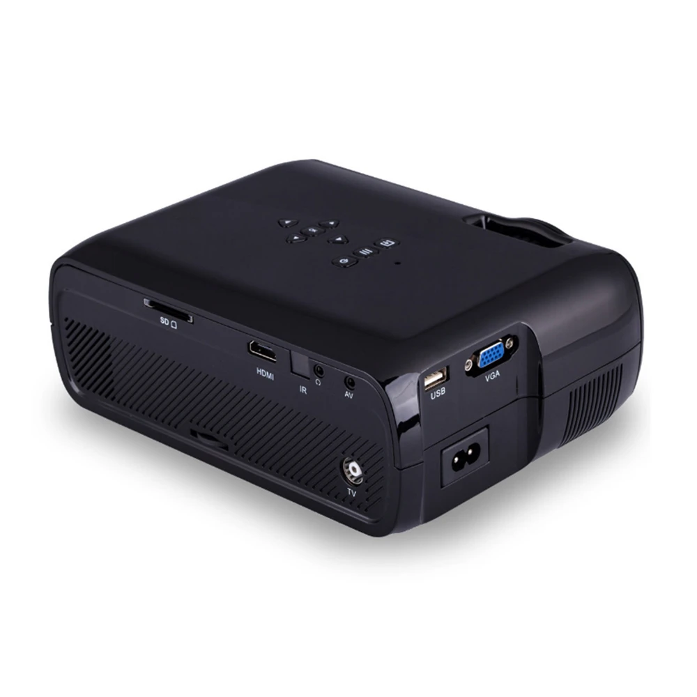 7000LM 1080P Portable LED 3D Projector Multimedia Home Office Theater Cinema USB HD 7000LM 1080P Portable LED 3D Projector Multimedia Home Office Theater Cinema USB HD