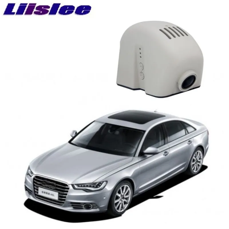 LiisLee Car Black Box WiFi DVR Dash Camera Driving Video Recorder For Audi A6 A6L S6 RS6 C6 2004~2011 Car