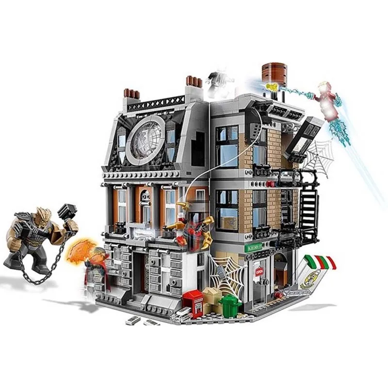 Marvel Super Heroes Avengers Infinity War Sanctum Sanctorum Showdown Compatible 76108 Building Blocks Legoings Toys For Chidren 