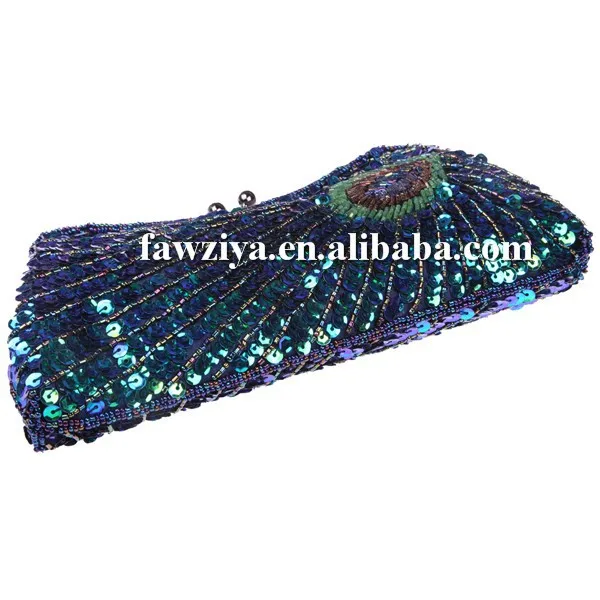 Peacock clutch bag (5)