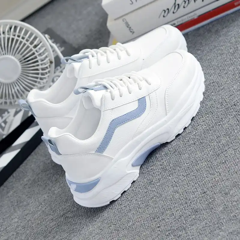 womens platform sneakers white