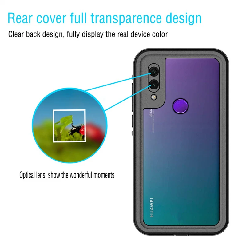 P20 Lite IP68 Водонепроницаемый чехол для Huawei Pro Дайвинг Чехлы полная защита P20lite