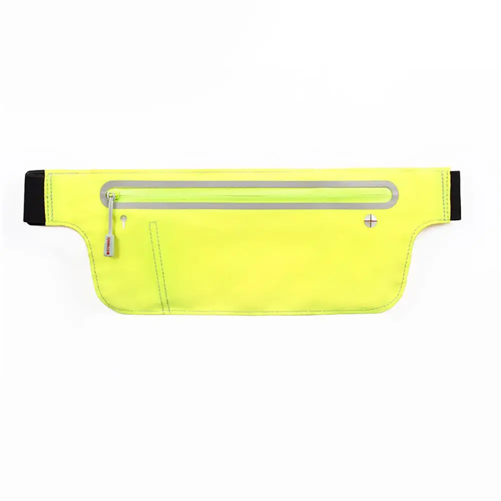 Новинка, поясная сумка для бега, водонепроницаемая сумка, сумка, карман для прогулок, телефона, портмоне, сумка для спорта на открытом воздухе - Цвет: Yellow Color