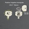 3Pairs 18650 Battery Contacts Spring Contact Band Plate 18.5*16MM 16.5*16mm Connector Positive Electrode Negative Box/Power Bank ► Photo 2/4