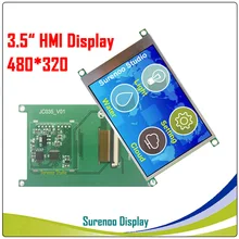 3," 480*320 HMI умный USART UART серийный TFT lcd модуль дисплей Панель для Arduino без сенсорной панели