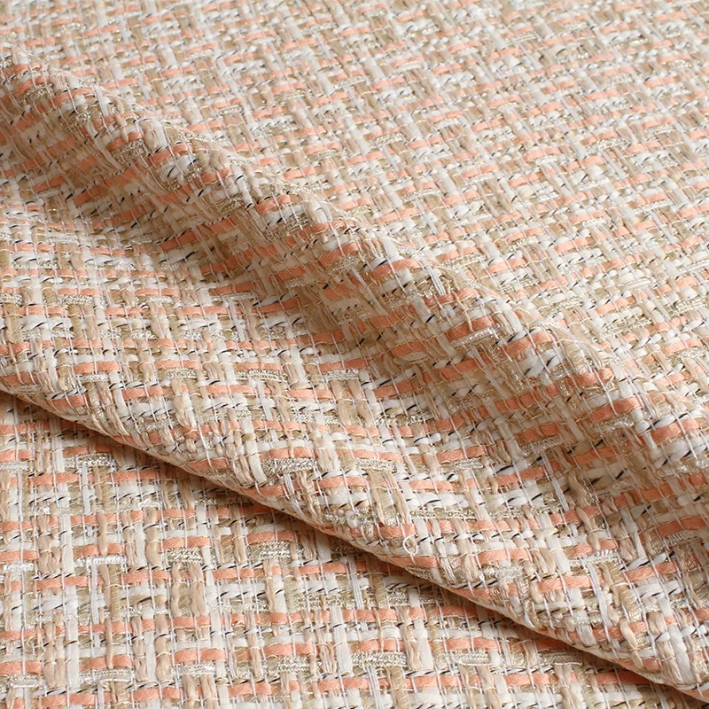 Шерсть твидовая ткань пальто ткани розовый 500GSM|pink cloth|the clothwool tweed fabric |