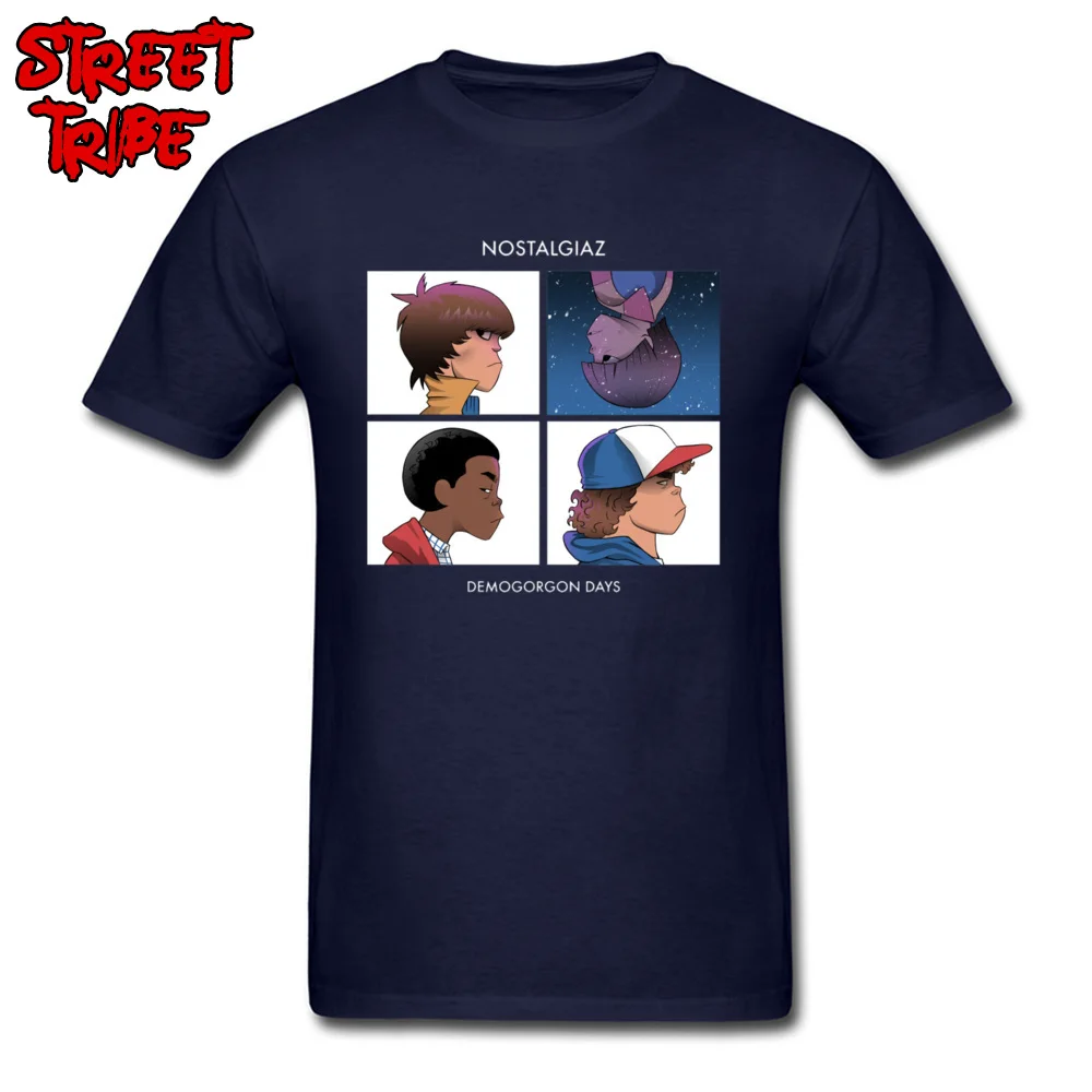 Fitness Tight Nostalgiaz O Neck T Shirts Summer T Shirt Short Sleeve for Men Hot Sale 100% Cotton Design T-shirts Nostalgiaz navy