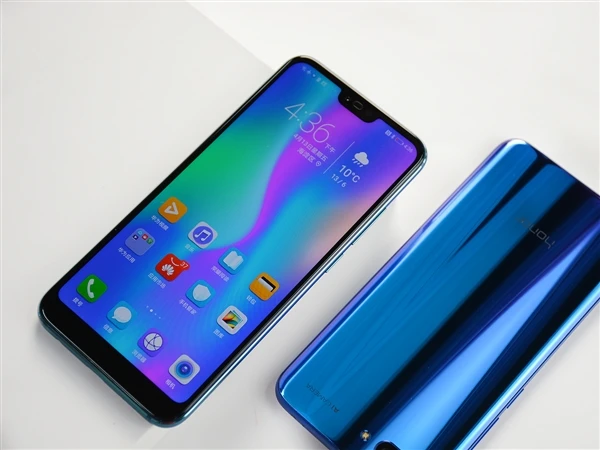 Honor 10, мобильный телефон, 5,84 дюймов, 2280x1080 p, полноэкранный, Восьмиядерный, для лица, ID, NFC, Supercharge, 3400 мА батарея мобильного телефона