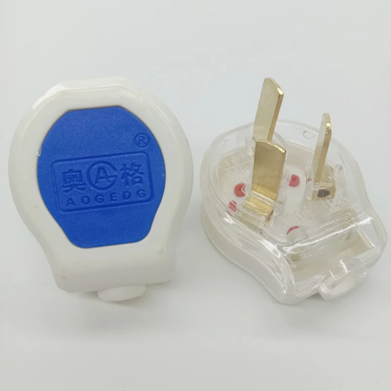 20pcs blue AU connection plug 16A 3Pins AU Detachable plug Assembly