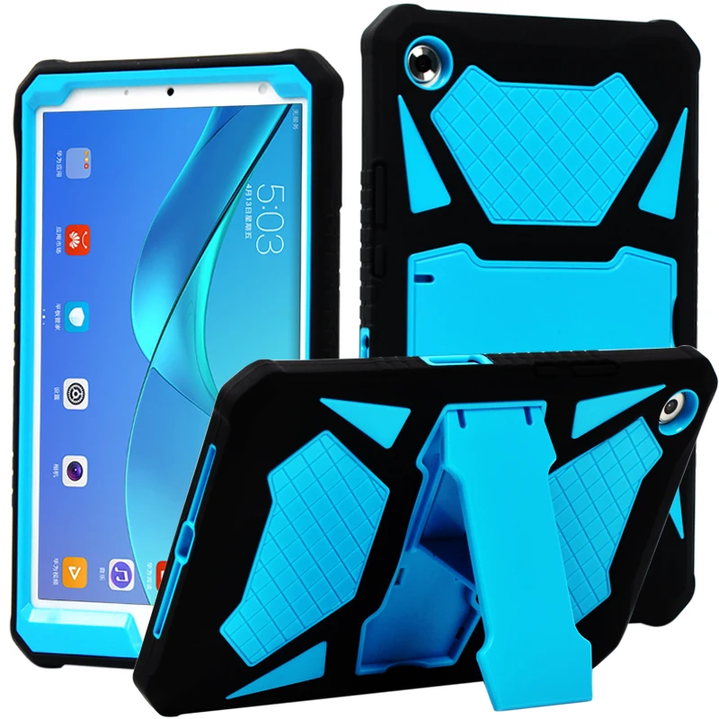 

Shockproof Hybrid Rubber Rugged Hard Impact Protective Skin Cover Case For Huawei MediaPad M5 8.4 Case SHT-W09 SHT-AL09