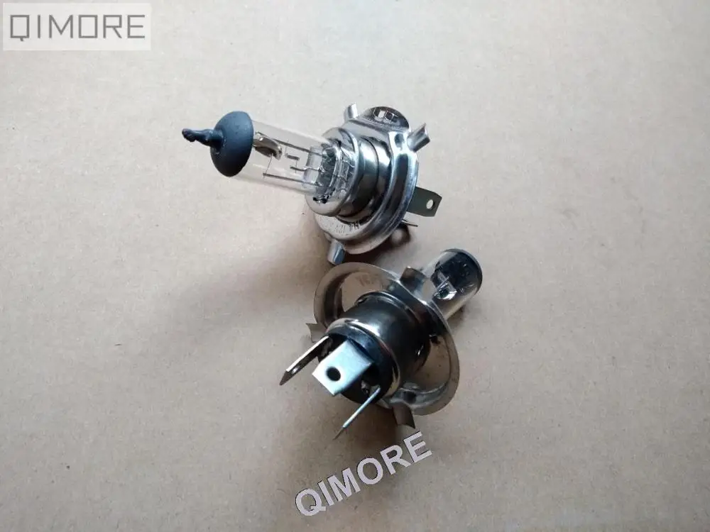 

2 pieces Scooter Moped Motorcycle Headlight Bulb H4 12V 35/35W