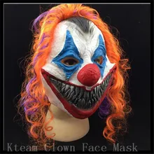 New Scary Clown font b Mask b font Joker Men s Full Face Party Day Horror