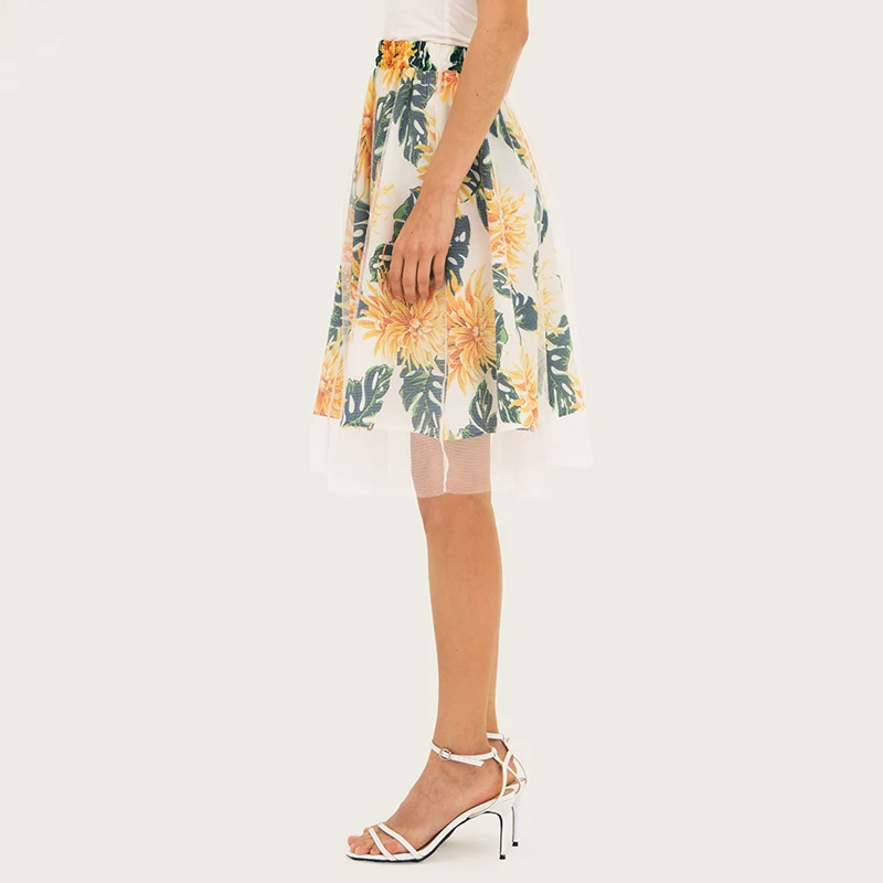 GOPLUS Boho Floral Print Lace Patchwork Skirts Women High Waist Midi Skirt Lady 2019 Spring Vintage Party Beach Skirts Female GOPLUS Boho Floral Print Lace Patchwork Skirts Women High Waist Midi Skirt Lady 2019 Spring Vintage Party Beach Skirts Female