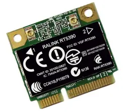 Ssea Оптовая продажа Новый Беспроводной карты для Ralink rt5390 802.11b/G/N Половина Mini pci-e карты для HP CQ56 CQ57 G6 G5 SPS 691415-001