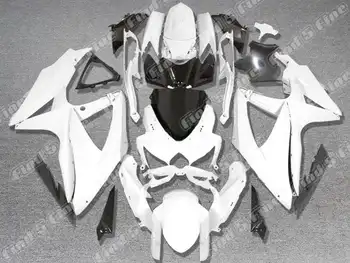 

white black body for SUZUKI GSX R600 R750 08-10 GSXR 600 750 GSXR600 GSXR750 GSX-R600 GSX-R750 08 09 10 2008 2010 fairing kit