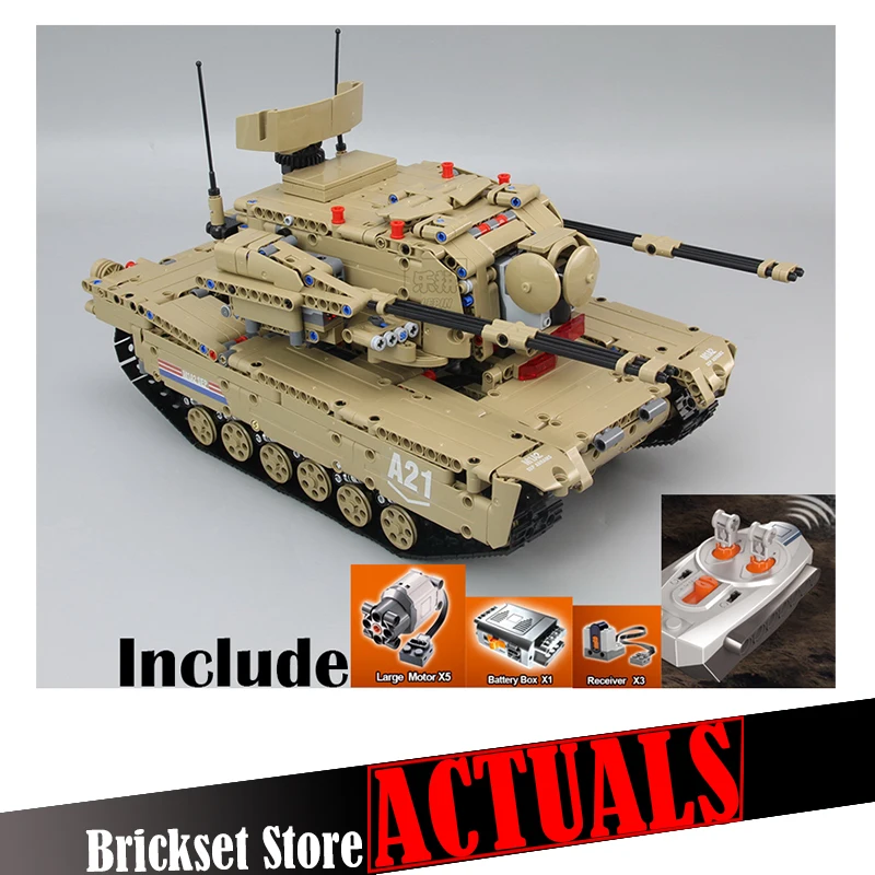 

LEPIN Military RC Tank 20070 1572pcs SWAT Army Building kits Blocks Bricks DIY toys for children Compatible withINGly set