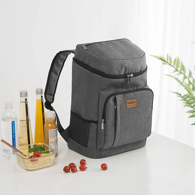 

New 900D Oxford Thicken Big Cooler Bag Waterproof Back Pack Insulated Bag Large Capacity Dry Ice Pack Travel Organizer Food Bags