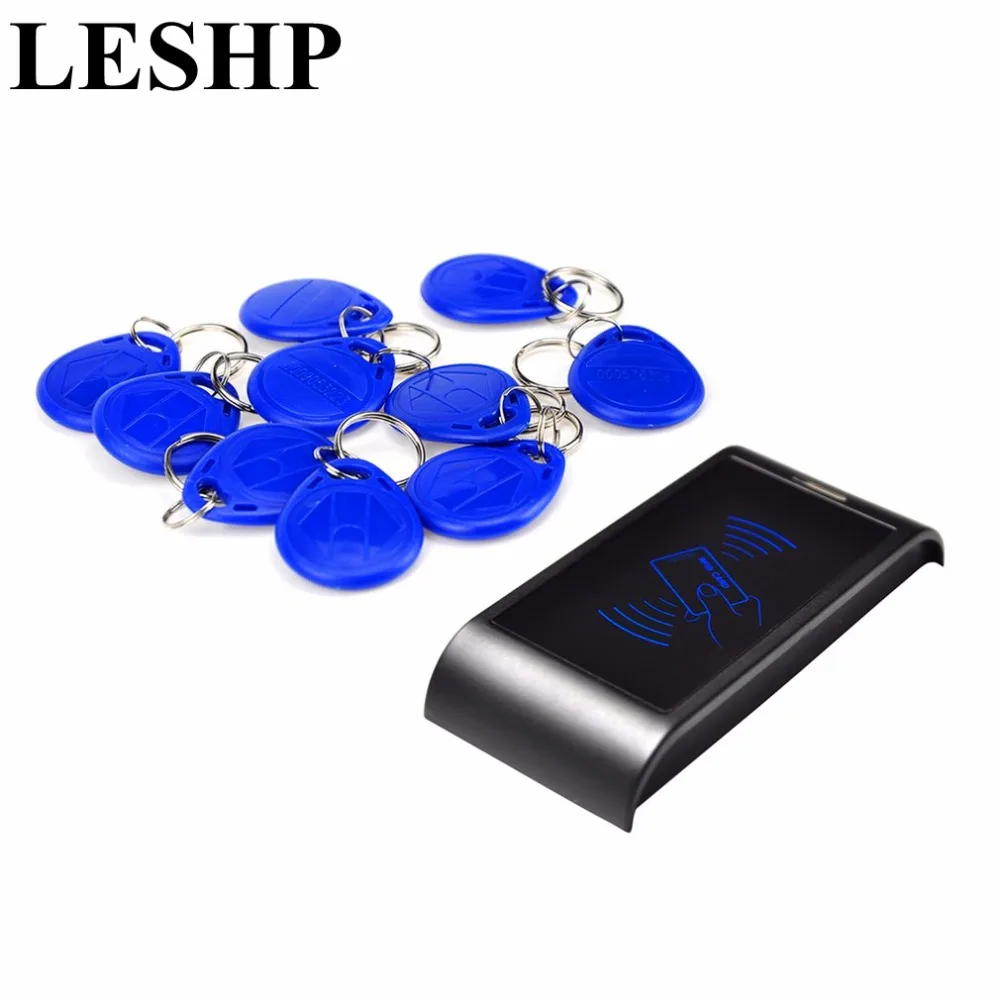 

LESHP ID Card Reader 125KHz ID Card Access Control Keypad Kit Access Control System Kit Home Office Factory Security
