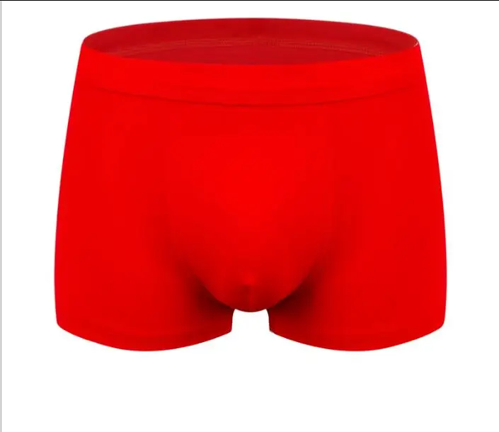 

DEWVKV Boxer Mens Underpants Male Sexy Special For Men Short Slips Cuecas Boxer Pure Color Male Underpants XL-9XL GBQ