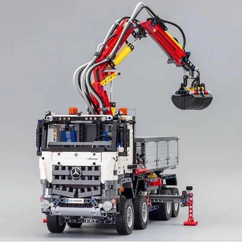 

DHL 3245pcs 20005 the legoinglys engineering series 42023 Arocs Model Building Block Bricks Compatible with Boys Toys Gift