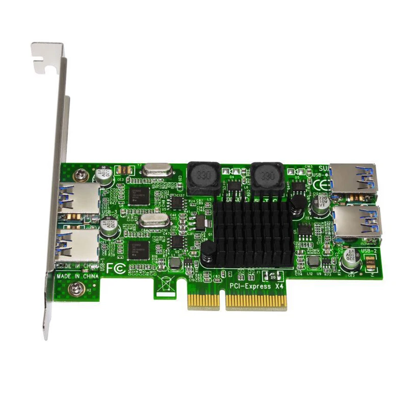 Добавлены карты BTBcoin PCIE USB 3 0 карта PCI E/PCI Express контроллер с 5 25 Фронтальная панель