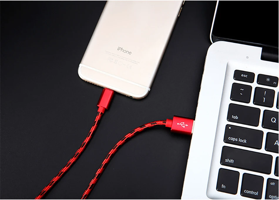  Nylon USB Charge Cable Fast Charging 8 Pin For iPhone X 8 7 6 6S 5 5s Se Plus For iPad Mini Lighting Charger Cables 1M 2M (15)