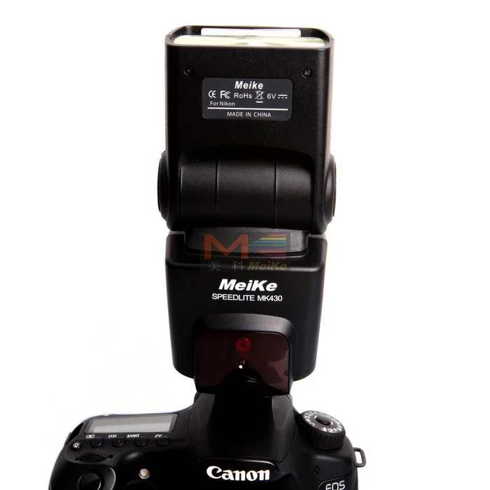 Meike MK-430 MK430 ttl Вспышка Speedlite для Nikon D7100 D7000 D5100 D5300 D3100 D600 D750 D800 D3200 D5500 D90 D80 D300s