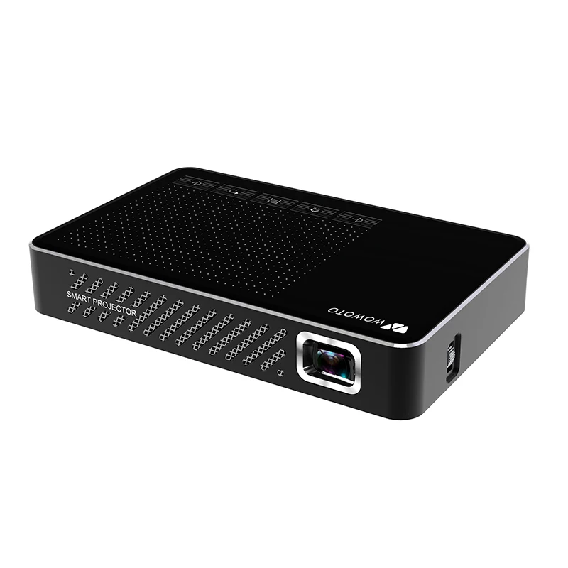 WOWOTO Home Mini pico projector 854*480 Resolution Wi-Fi Bluetooth LED Portable HD for Home Cinema Manual focus Optional WOWOTO Home Mini pico projector 854*480 Resolution Wi-Fi Bluetooth LED Portable HD for Home Cinema Manual focus Optional