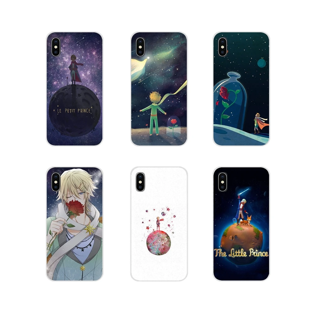 

For Huawei Mate Honor 4C 5C 5X 6X 7 7A 7C 8 9 10 8C 8X 20 Lite Pro Accessories Phone Cases Covers prince rose planet