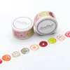 Dokibook Donuts Japanese Decorative Adhesive Tape DIY Masking Washi Tape Sticker Planner Notebook Accessories Cute Stationery A