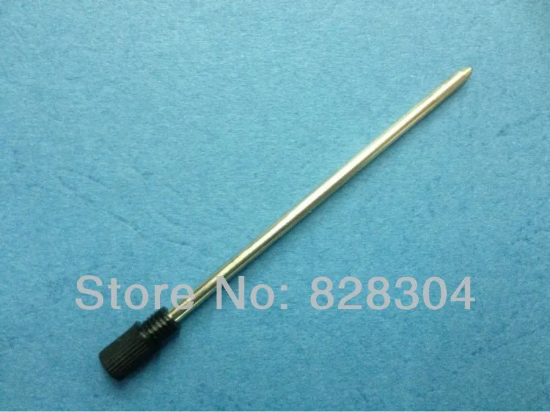 100pcs Wholesale metal ball pen short ink refill crystal pen refill