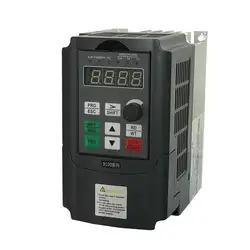 9100-1T-00040-G 0.4KW 220V 2.5A VFD инвертор портативный Преобразователь частоты Однофазное электрическое оборудование