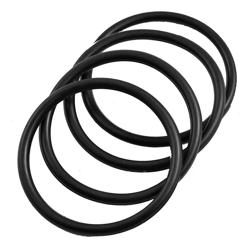 

Boiler Black 44 mm x 3 mm Rubber Sealing Washers Oil Seal O Rings 4 PCS