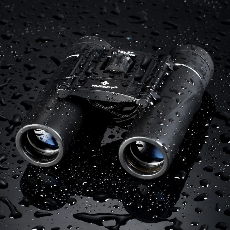 مناظير صغيرة الاتفاق 10x25 تلسكوب المحمولة المحمولة للأطفال الفتيات سقف بريزم BAK4 HUTACT