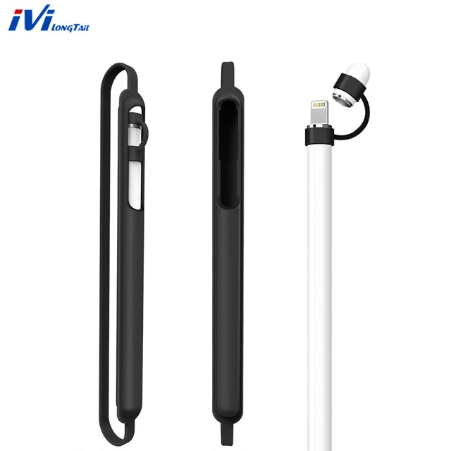 For Apple iPad Pro Pencil Case Cover Cap Pouch 9.7" 10.5" Pencil Holder Protective Sleeve Stylus Soft Silicone Screen Pen Tablet For Apple iPad Pro Pencil Case Cover Cap Pouch 9.7" 10.5" Pencil Holder Protective Sleeve Stylus Soft Silicone Screen Pen Tablet