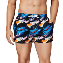 Seobean купальные шорты для мужчин одежда для купания пляжный купальный костюм бренд wimsuit плавки мужские шорты доска короткие 91301-1