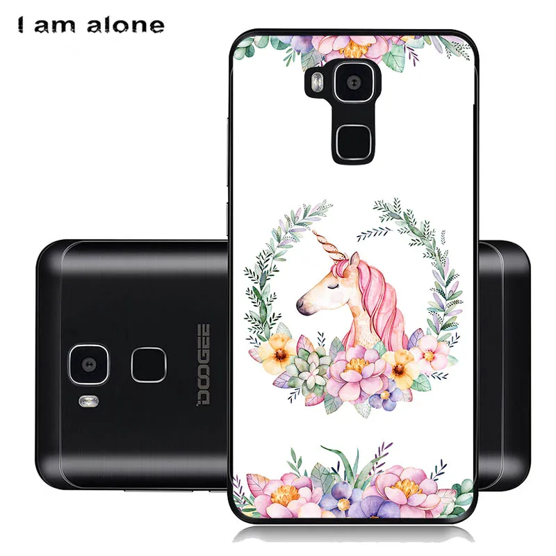 Чехлы для телефонов I am alone Для Doogee Y6 5,5 дюймов, мягкие сумки из ТПУ для мобильных телефонов с рисунком, модные чехлы для Doogee Y6 - Цвет: Soft TPU HH93