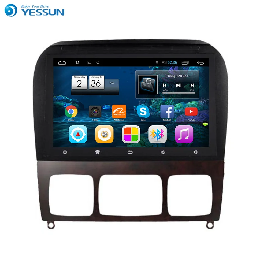 Flash Deal YESSUN For Benz S350 1998~2005 Android Car GPS Navigation DVD player Multimedia Audio Video Radio Multi-Touch Screen 0