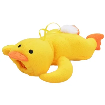 

Baby Animal Holder Storage Bag Pouch Cover for Milk Bottle(Yellow Duck)