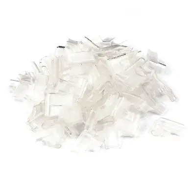 100Pcs Clear PVC Insulated Sleeve Case for 6.3mm Flag Crimp Terminal |