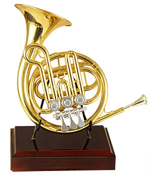 Best price at $279 Cheap High F Rotary Post Horn With Bag and Stand Free shipping 8-13 days Brass Musical instruments