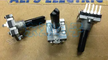 

2PCS/LOT EC16 type double coding switch, 16 positioning number, 16 pulse, 5 pin, shaft length, 25mm digital potentiometer