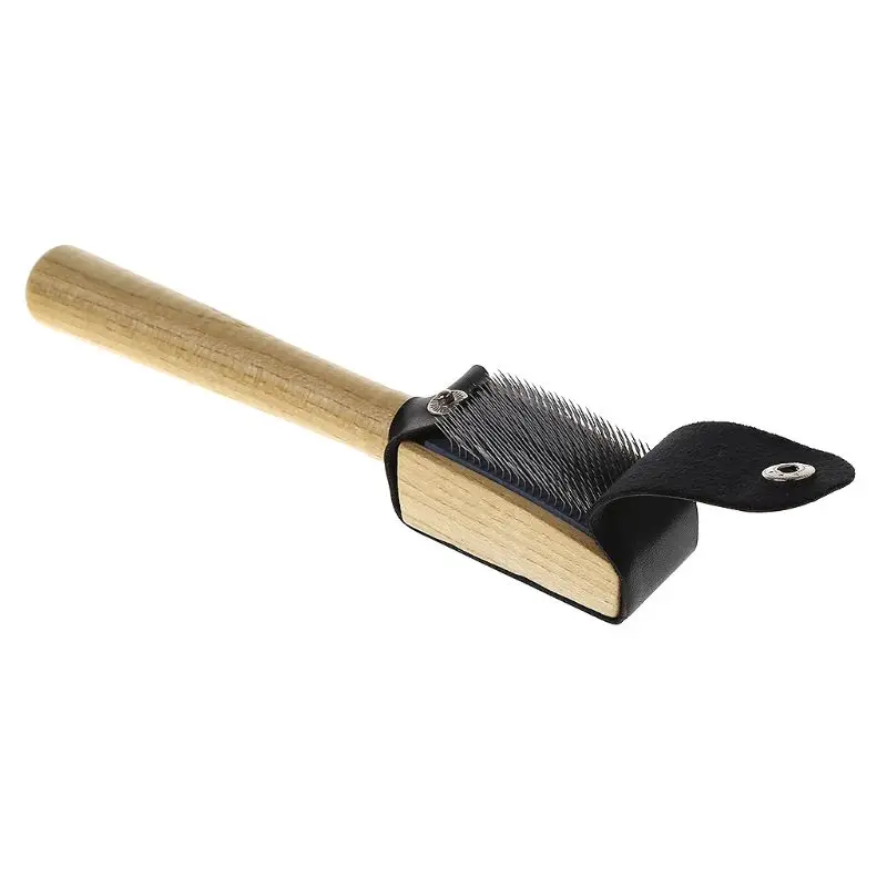 

Wood Suede Sole Wire Cleaners Dance Shoes Cleaning Brush